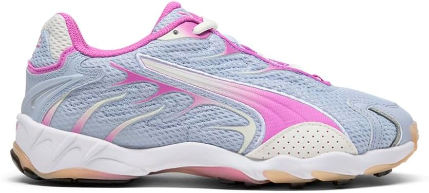 PUMA Womens Inhale Lace Up Sneakers Shoes Casual - Grey, Pink