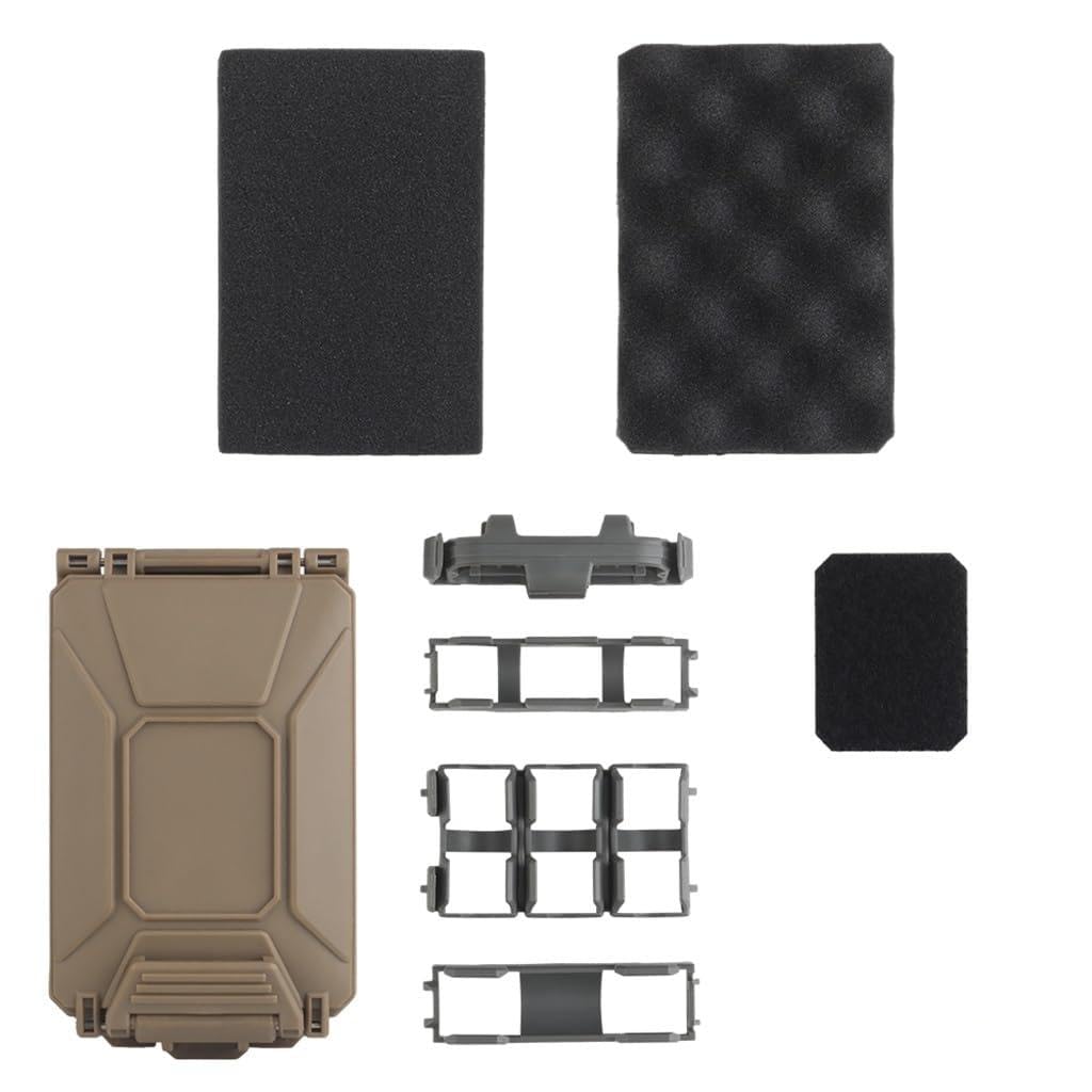 Pochette chargeur modulaire MOLLE étanche pour piles AAA et CR123