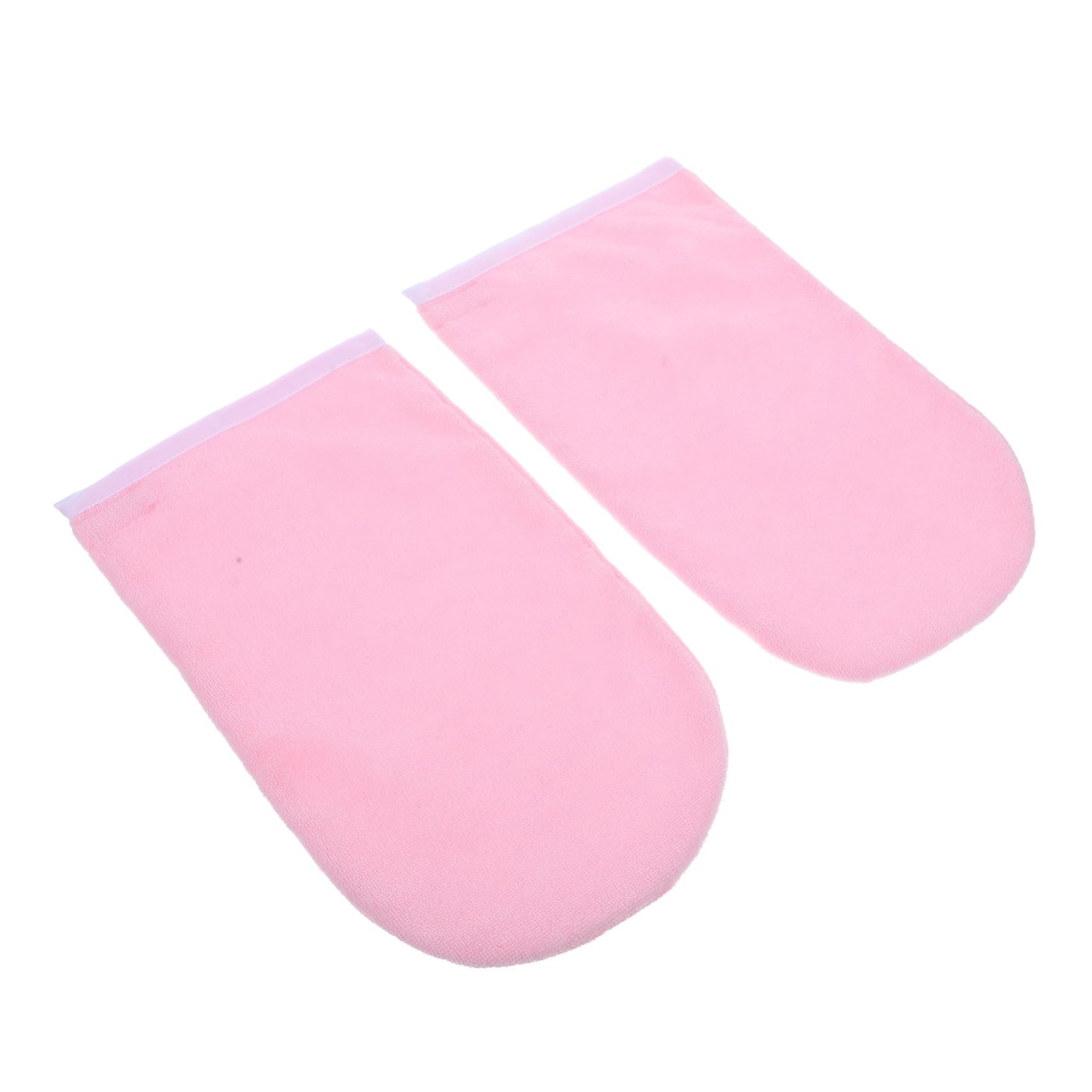 Healeved 5paare Paraffinwachs-handschuhe Für Frauen Feuchtigkeitsspendende Spa-handschuhe Komfortable Und Tragbare Wax-mitten Für Handpflege Für Trockene Haut Mit Weißem Rand