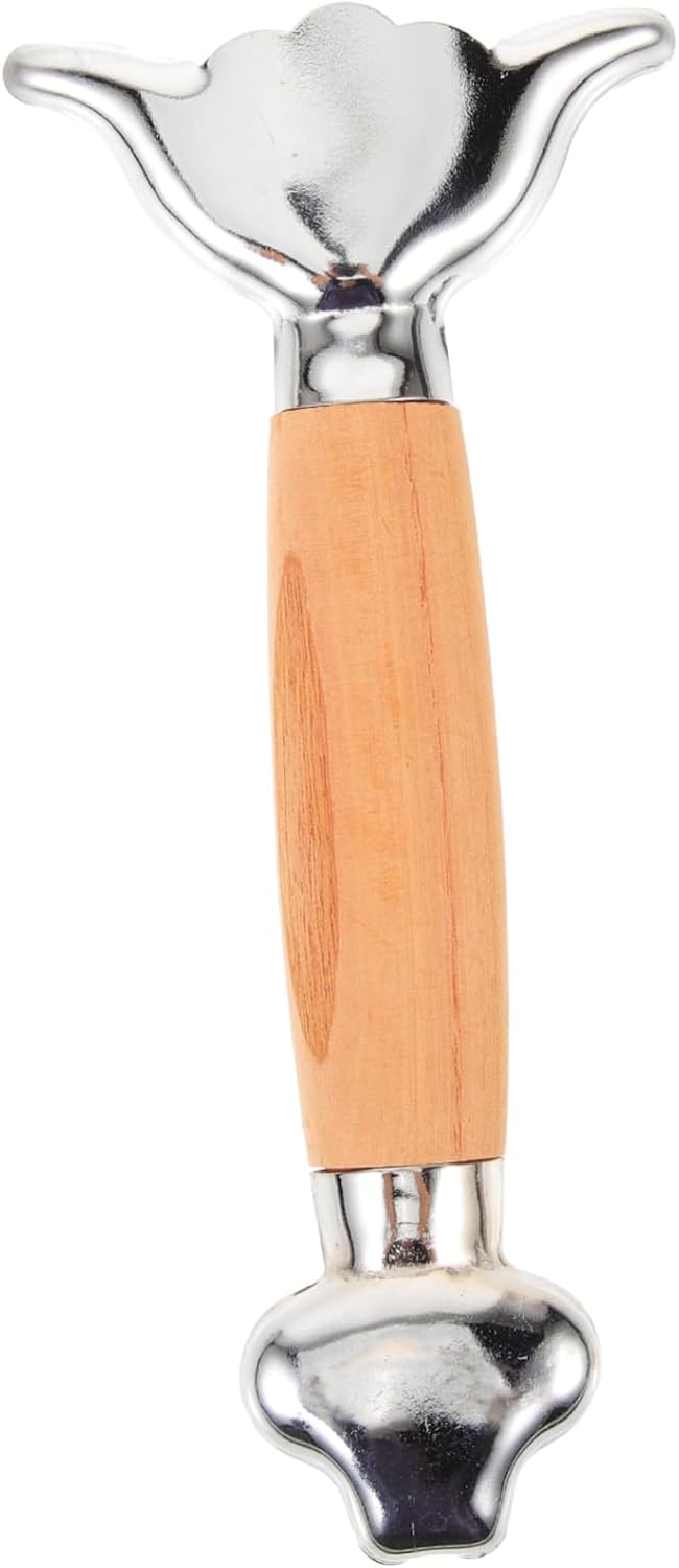 Wood Handle Knob with Metal Guard for Martial Arts