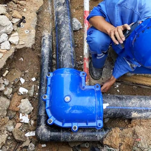 Pipe Repair Clamp 3 Inch Pipe Elbow(Outer Diameter of the Pipe is about 3.5 inch),90 Degree Elbow Leak Sealer,Short Radius,For PPR/PE/Iron Pipes With Threaded/Socket Connection Elbow by GYYGRY - Image 4