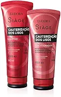 Eudora Kit Siàge Cauterização dos Lisos: Shampoo 250ml + Condicionador 200ml