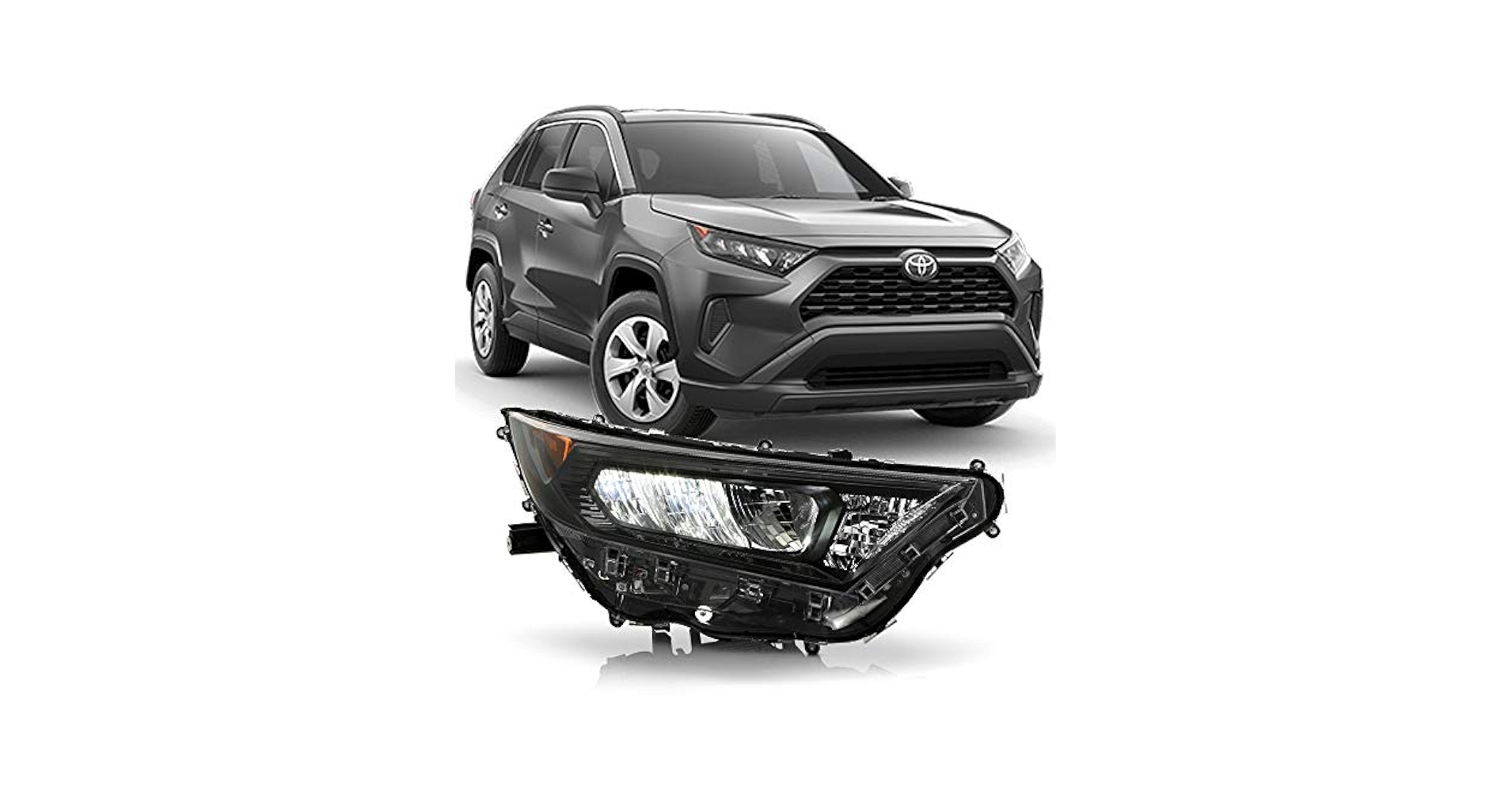 Amazon | ACANII - 2019-2021 トヨタ RAV4 LE用 ハイブリッドLE