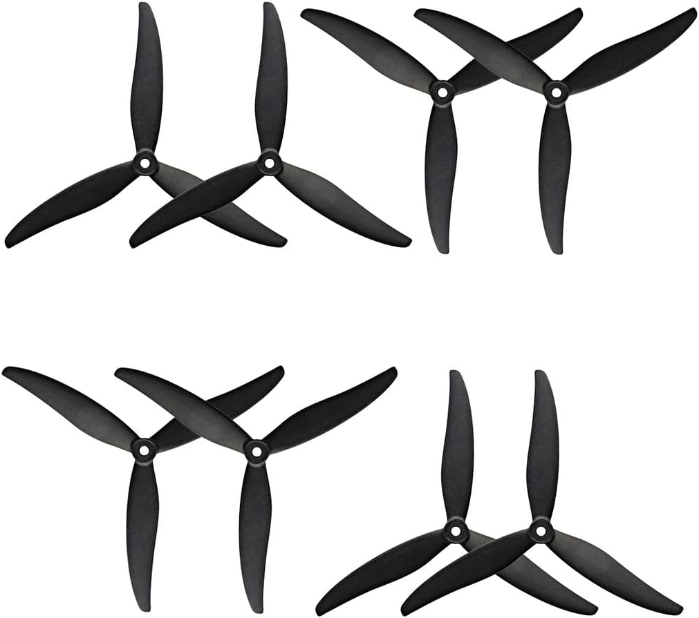 Gemfan CL 7037 3-Blade Propeller Reinforced PC for Cinelifter & Freestyle FPV Quadcopter Drone 8pcs 4CW 4CCW
