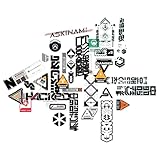 Cyberpunk Sticker Set, 25pcs Pack, Waterproof Futuristic Decals for Car, Truck, Bumper, Luptop, Glass, Window, Bottle, Mystery Cyber Pack ASKINAMI