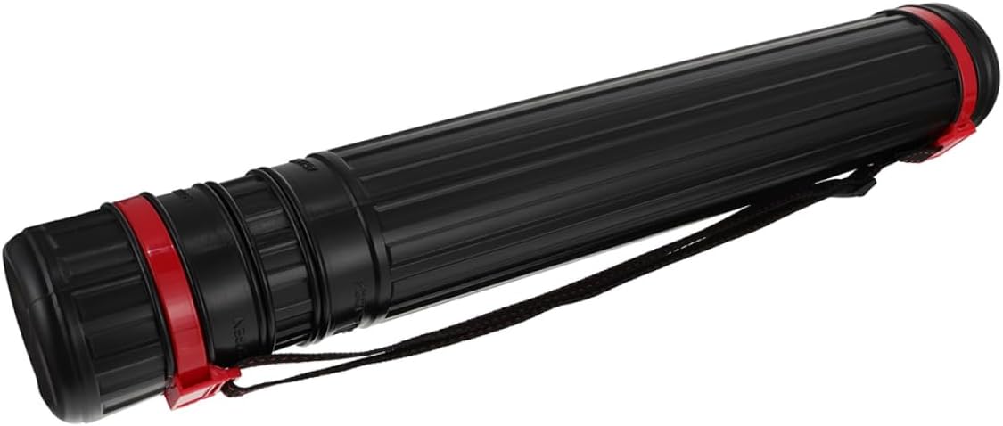 jojofuny Telescopic Poster Tube for Art Storage Portable Design for Mailing Posters Blueprints Durable Multi Functional Drawing Tube with Shoulder Strap
