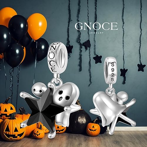 Image of GNOCE Halloween Charm Bracelet Fit Pandora Beads for Women Gift