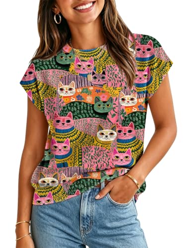 Womens Cat Sweater Vest