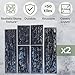 BETONEX 10 pcs ABS 2mm Flagstone Limestone Plastic Cement Molds Cement Wall Mould Concrete Tile Cement Mold Brick DIY Forms - De Pared Moldes para Cemento Rock Molds for Concrete Prensa para Pared