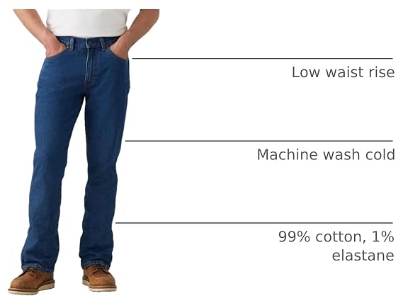 Levi's Men's 537 Western Bootcut Jeans