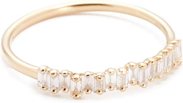 Suzanne Kalan Women's 18k Fireworks Gold Diamond Half Band Ring