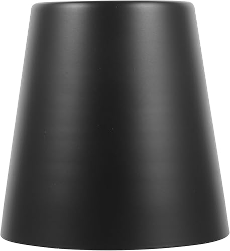 Housoutil Pantalla de lámpara de metal con barril, pantalla de lámpara colgante de hierro, pantalla de lámpara colgante de hierro para reemplazo de