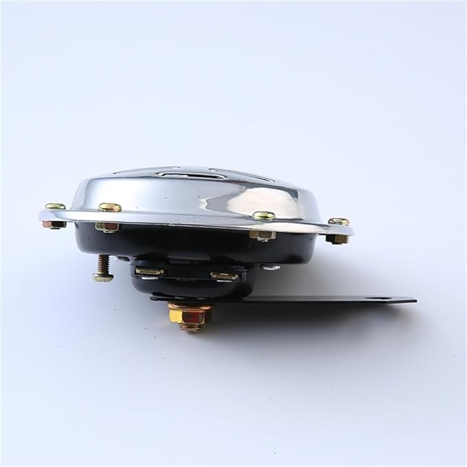 Parlante de Manillar Universal 12V Cromado para Moto miniatura 3