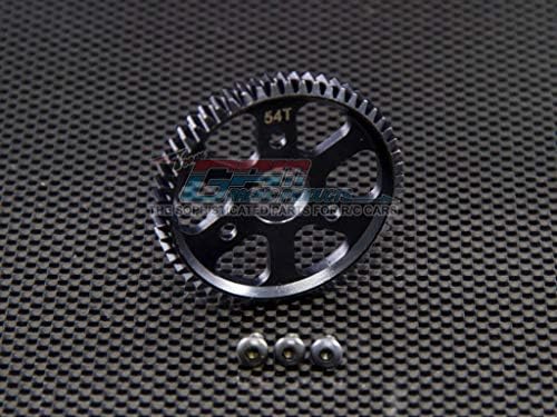 Raidenracing Hardened Steel 54T SPUR Main Gear for TRAXXAS 1/10 Slash Stampede Rsutler 4x4 6804 6807 6808 6708 Replace#3956