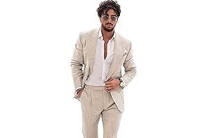 Wangyue Hoobee Linen Suit