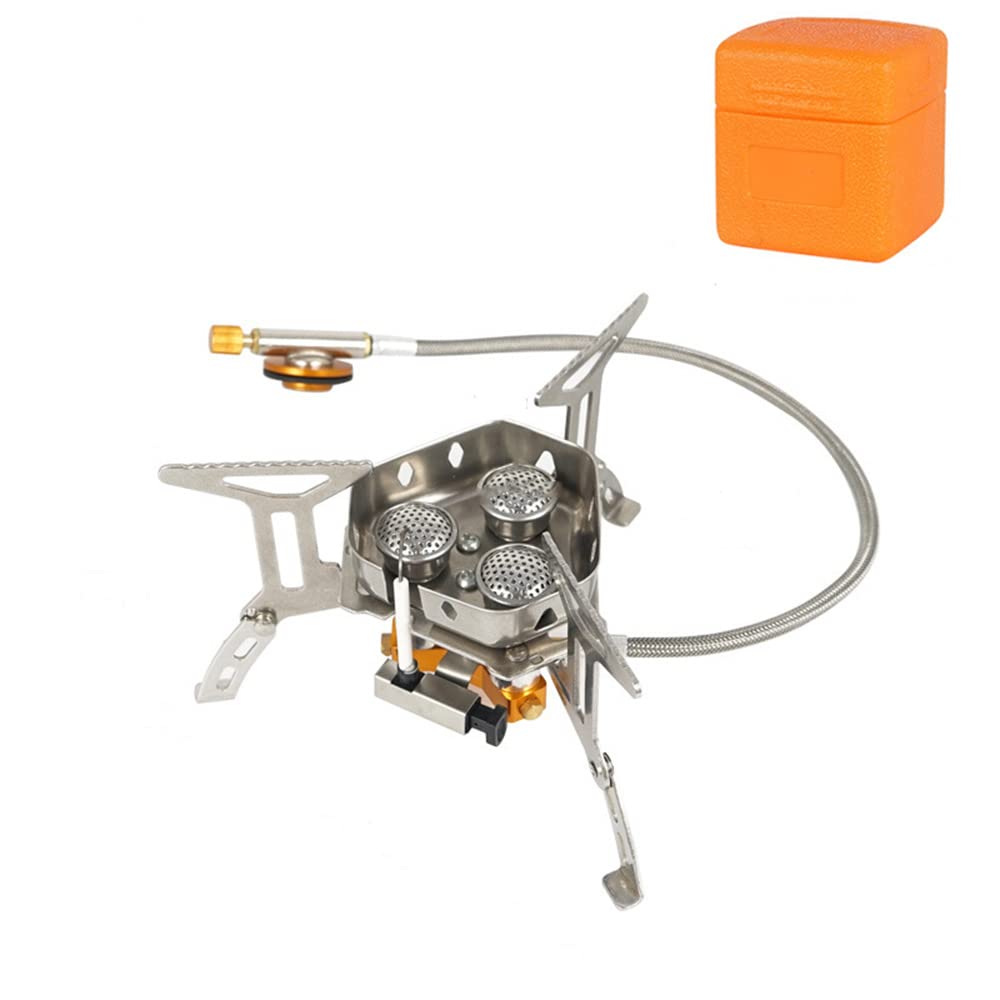 AIROKA3500W Camping Stove Lightweight Windproof Design Outdoor Portable Folding Gas Stove for Outdoor Backpacking Picnic Hiking