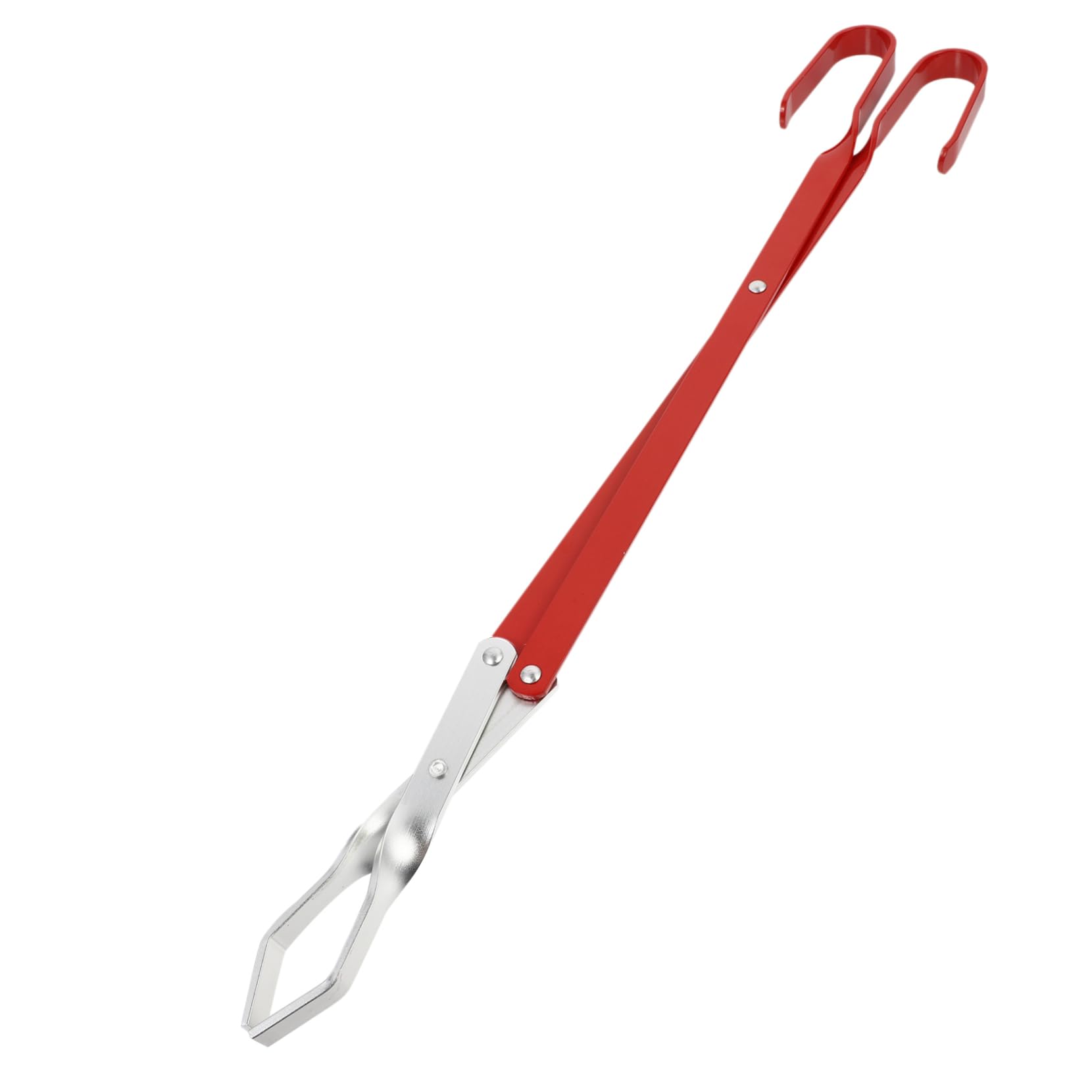 GALPADA 1Pc Long Handle Household Charcoal Clip Ergonomic Food Tongs for Outdoor Bbq Kitchen Cooking and Food Serving Safe and Comfortable Grip