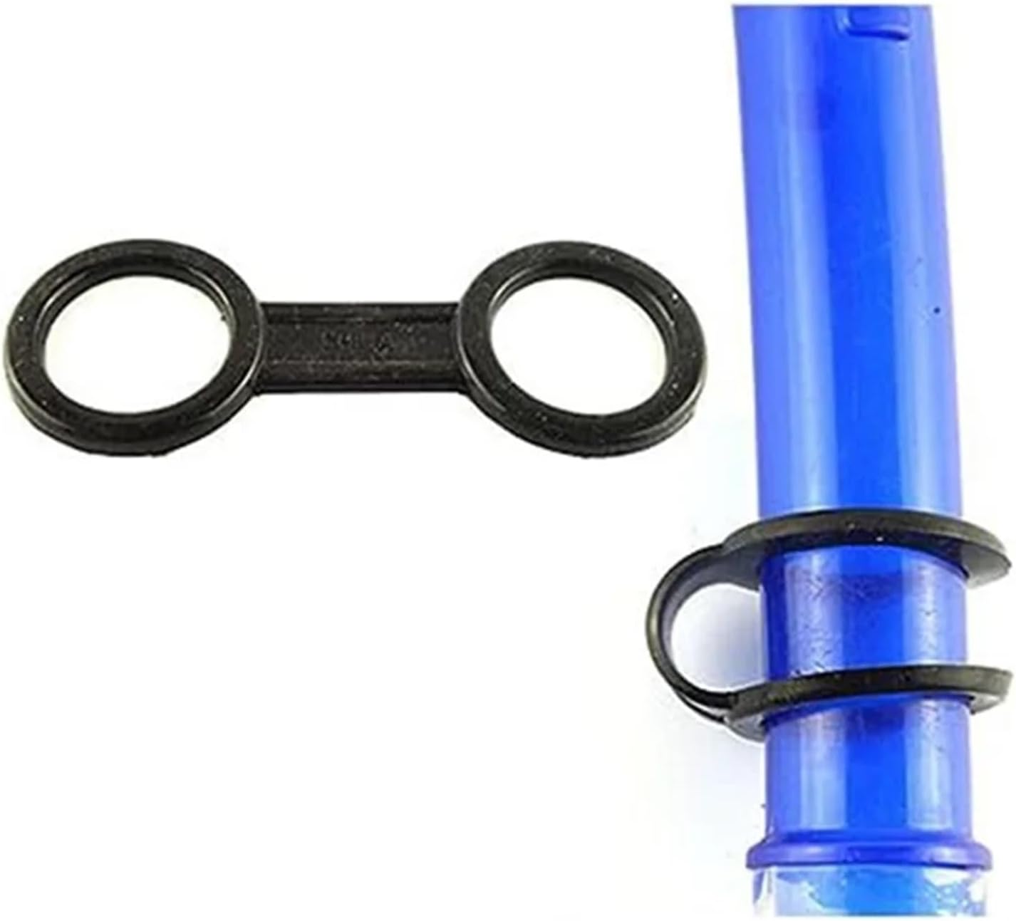 Snorkel Keeper 36pcs Silicone Snorkel Strap Keeper Kit, Universal Plastic Clip Holder