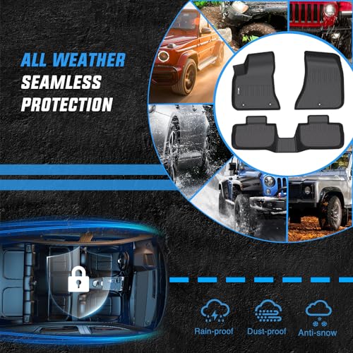 Image of Nilight TPE Floor Mats for Dodge Charger RWD 2011-2023