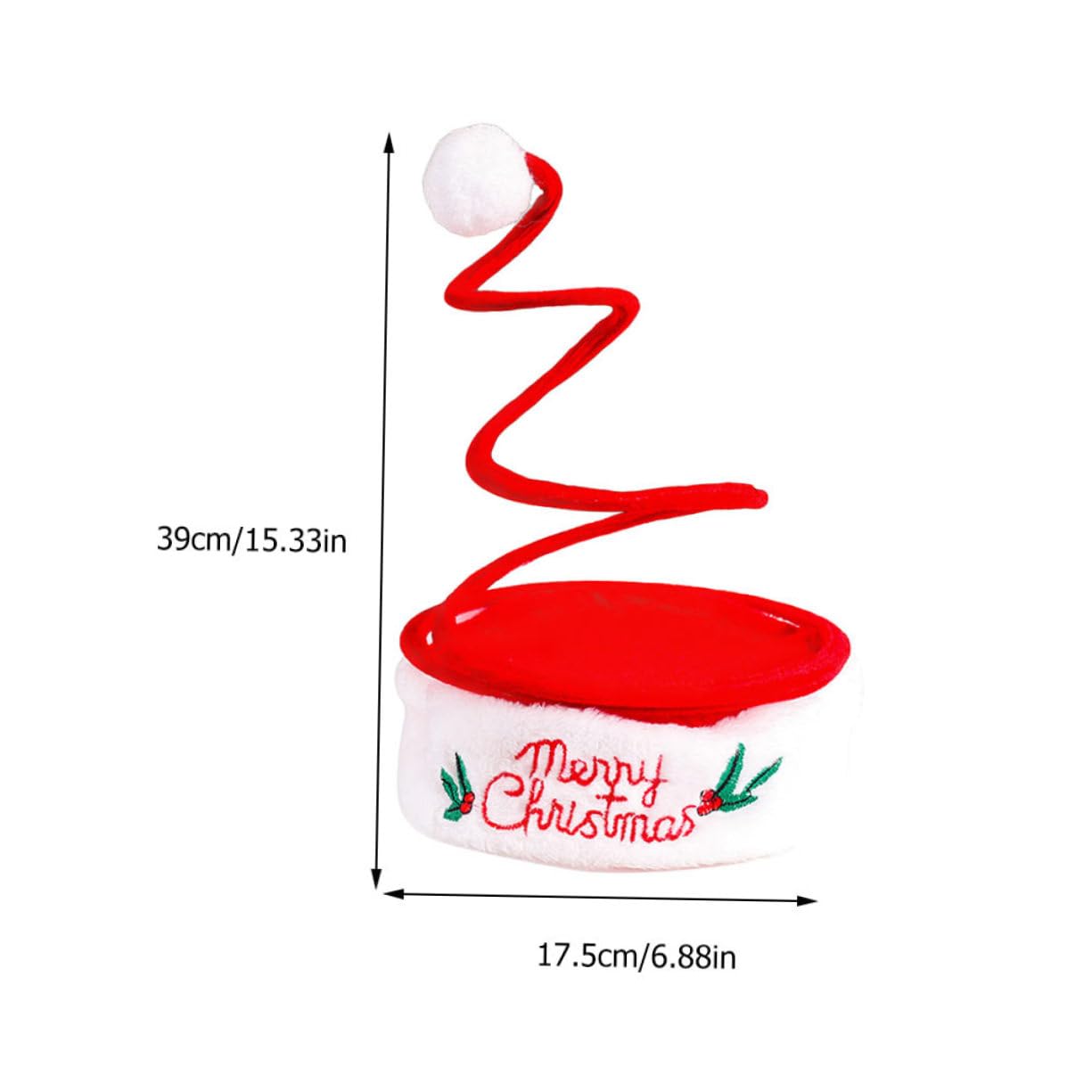 Amosfun 6 Piezas Gorro Navideño Divertido Primavera Gorro Navideño Creativo Decorativo para Fiesta Varios estilos