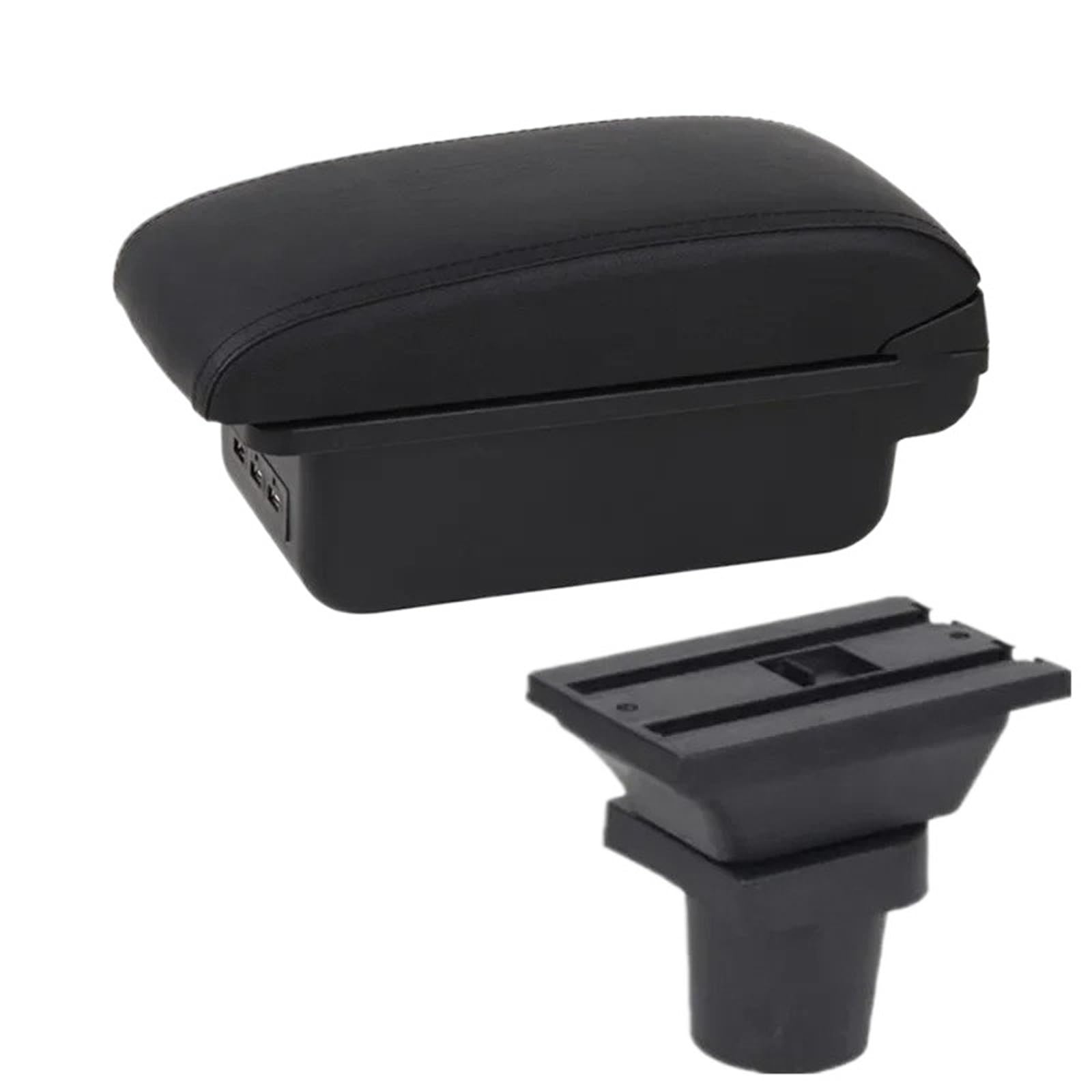 BYHGFDEA Armrest Storage Box For Focus Mk1 Car Armrest Box Center Storage Interior Dedicated Retrofit Accessories