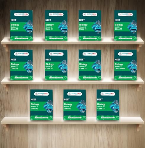 Image of Careerwill NEET Study Module Set (English Medium) | Complete Syllabus 11th+12th | 23 Modules | 4200+ Pages | Mindmaps | Updated with NTA pattern 2026 | Designed by Kota Best NEET faculties | Online Solutions | LAUNCH OFFER at 2999 /-