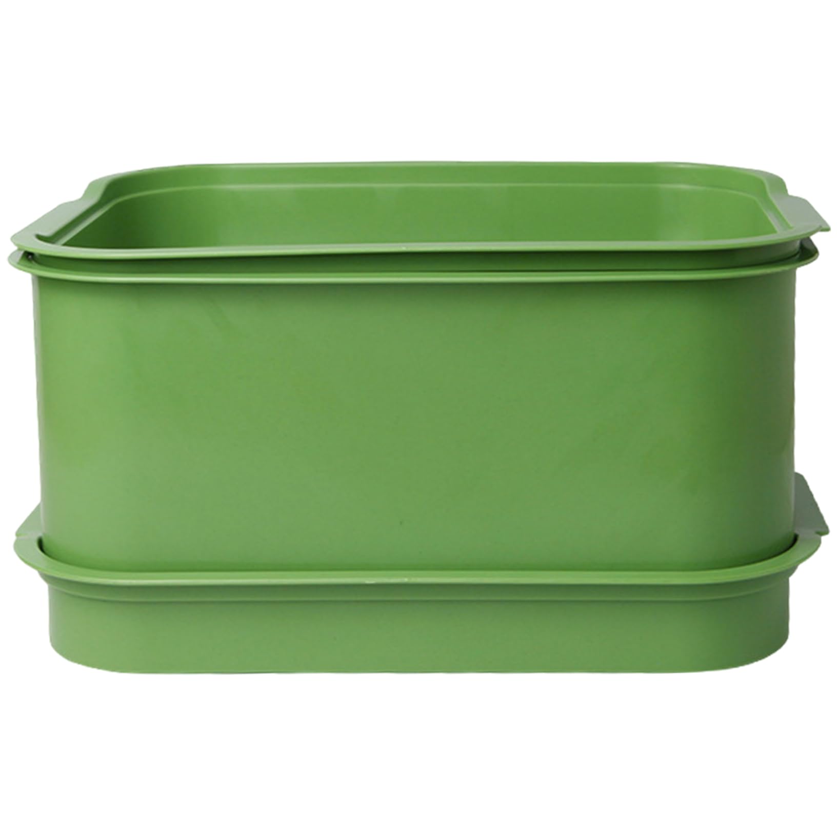 CNAFGBGG Microgreens Growing Trays, BPA Free PP Soil-Free Sprouting Tray Stackable Space-Saving Planting Pot for Growing Bean Sprouts, Broccoli, Alfalfa & Microgreens.