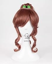Sailor Moon Movie Eternal Sailor Jupiter Makoto Kino Cosplay Wig Net Hair Ornaments Heat Resistant Wig Wig Halloween Costume
