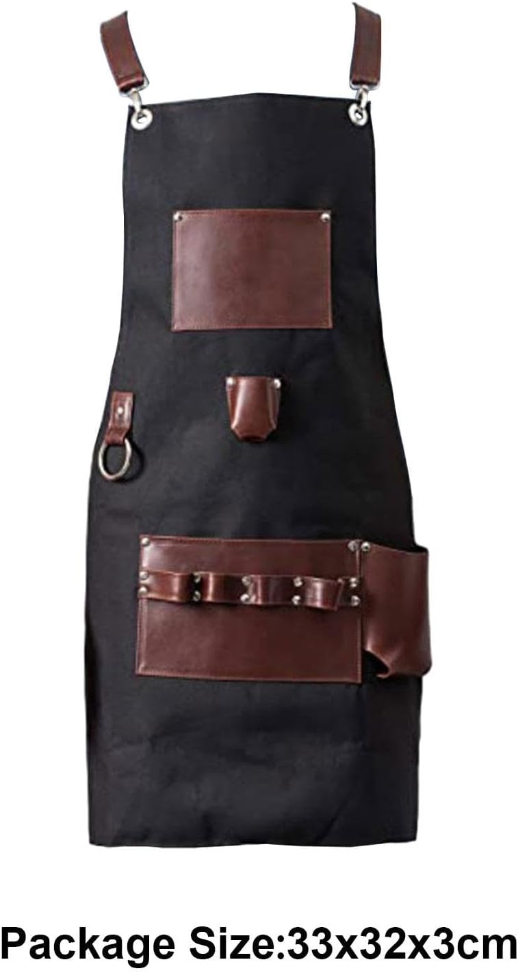 Apron，Aprons For Cooking Chef Apron Mens Apron Profes sional Baking BBQ Grilling Apron Kitchen Apron