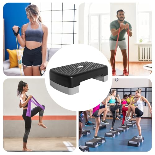 Paso de ejercicio regulable para rutinas de cardio y fitness en interiores 4