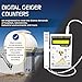 Geiger Counter - Digital - Professional - Model # GCA-06W External Wand Probe - ANSI N323A Certification Ready- 0.001 mR/hr Resolution - 1000 mR/hr Range