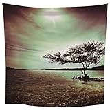 Photo Gallery lieson arazzo da parete grande, arazzo parete 3d 350x256cm albero e mare tappeto muro camera da appendere alla parete per decorazione della casa, multicolore Photo Gallery lieson arazzo da parete grande, arazzo parete 3d 350x256cm albero e mare tappeto muro camera da appendere alla parete per decorazione della casa, multicolore
