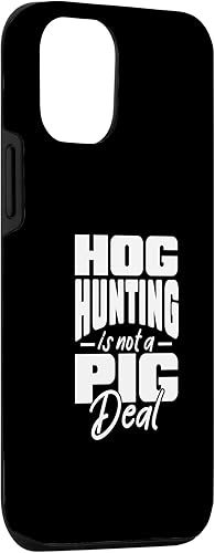 Miniatura 6 de iPhone 12 mini cerdo caza no es un acuerdo de cerdo Diseño para un fan de la caza Caso