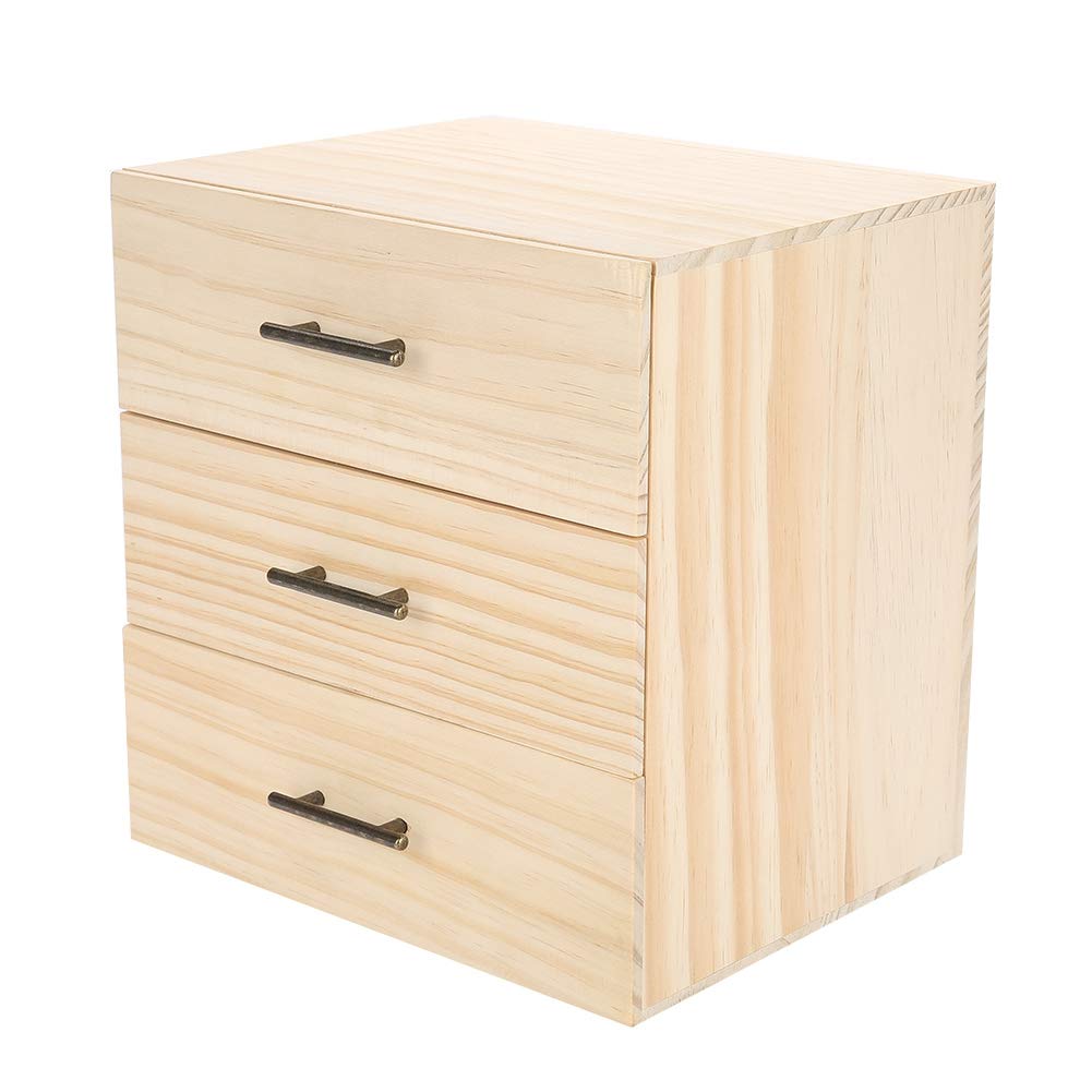 Dioche Holz-Aufbewahrungsbox für ätherische Öle, 90 Fächer, dreistufig, für ätherische Öle, mit herausnehmbarem Innenfach, ideal zum Aufbewahren und Präsentieren Ihrer ätherischen Öle