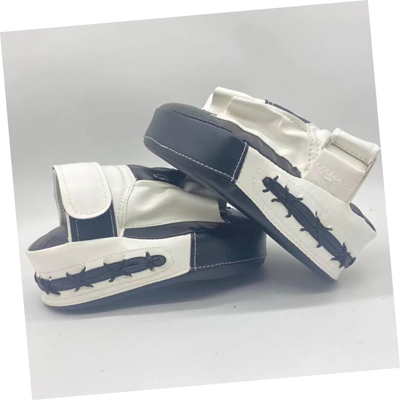 Milisten Curved Focus Mitts for Taekwondo Boxing Training Durable Hand Pads for Sparring Skill Development