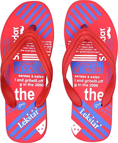 Image of POLITA Boys & Girls Slip On Slipper Flip Flop (Red)