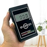 LHQYA Handliches Antistatikmessgerät, 0–50 KV Elektrostatiktester Mit LCD-Display Und Reset-Taste, Schnelle Erkennung, Für Textilien Und Papier