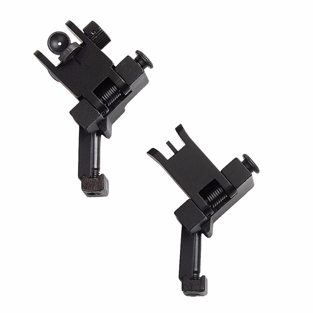 Tactical AR15 AR 15 AR-15 Przód i Tył Flip 45 Przesunięcie Stopnia Szybkie Przejście Backup Iron Sight