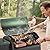 Wood Pellet Grill & Smoker 8-in-1 Pellet Grill with Automatic Temperature Control & Meat Probe, 456 Sq. in Area for Backyard Camping Outdoor