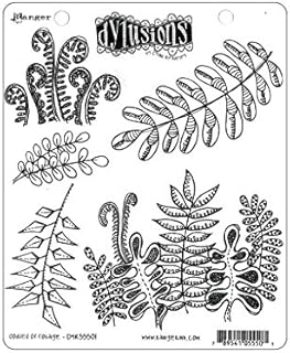 Ranger Dylusions Oodles of Foliage Stamp, Synthetic Material, Multi-Colour, 24.6 x 18.8 x 0.6 cm