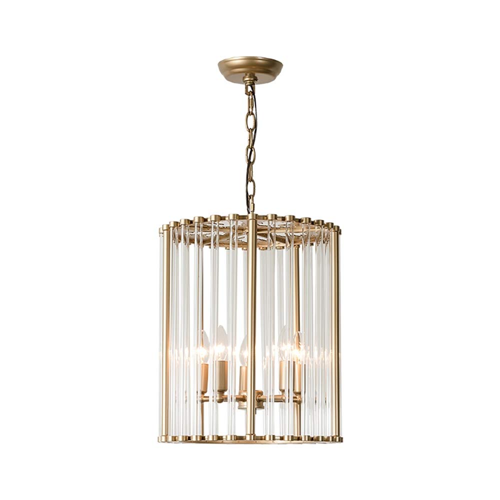 Lustre en cristal durable de salon en fer forgé au design créatif et haut de gamme