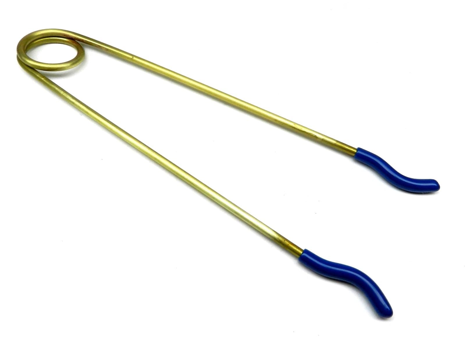 Set of 2 Steam Tweezers Ultrasonic Set Rubber Tips 8" Long and Inside Ring Holder for Steam and Ultrasonic Cleaning Jewelry Tool Tips Coating for Securely Holding to Not Mar Scratch the Article By JTS — Amazon image 8