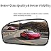 LOIYLLEN Driver Side Mirror Replacement for 2013 2014 2015 2016 2017 2018 2019 2020 Ford Fusion Mirrors Glass - Convex Mirror Glass, Left Side Rear View Mirror with Heated (DS7Z17K707F DS7Z-17K707-F)
