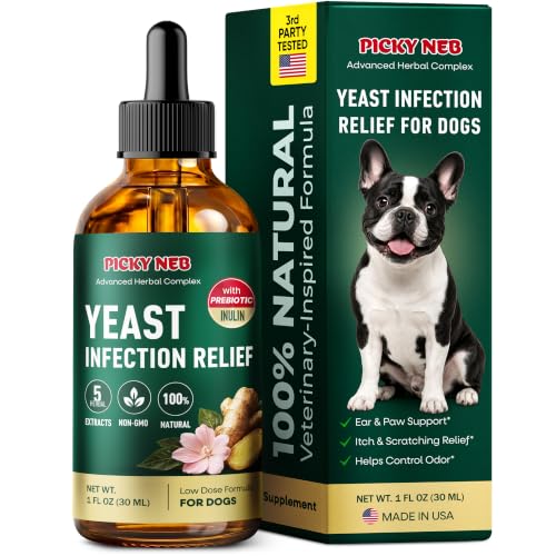 Picky Neb Dog Yeast Infection Treatment, Itching Supports Ear Skin