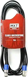 Cabo Microfone Cannon M + Cannon F 6.0mm 5 Metros - Mxt