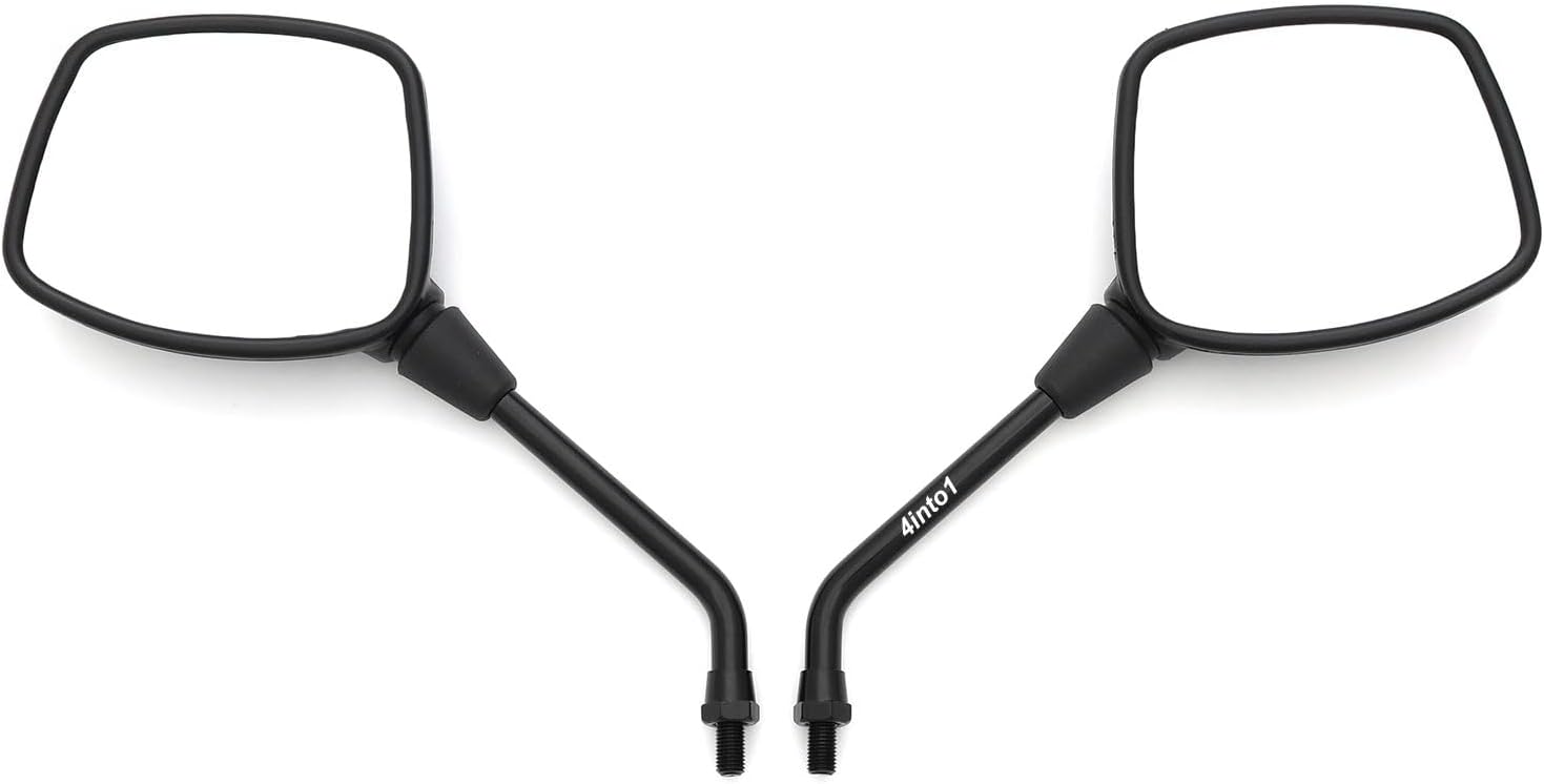 Reproduction Black Mirror Set - Compatible with Kawasaki KZ GPZ 305 KZ700 KZ750 KZ1000 KZ1100
