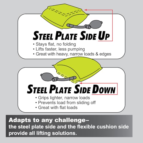 Calculated Industries 1196 AirShim Pro STEEL Inflatable Prybar & Air Wedge with Steel PowerLift Plate, 2-in-1 Lift and Grip, Holds Where Others Fold, 350 LB Rating | U.S. Patent-Pending by Calculated Industries - Used condition - Image 4