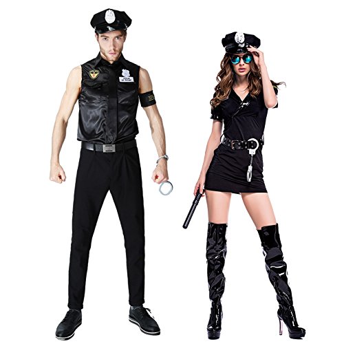Polizei Hut & Handschellen Set Für Erwachsene – Kostümzubehör Für Halloween & Cosplay