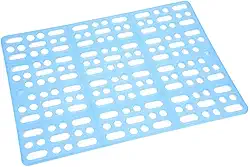 Tapete Confortável Para Gaiola De Coelho Mundo Roedor - AZUL