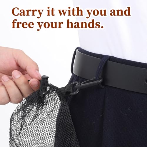 10 PCS Draw String Back Mesh Bag Small Drawstring Gym Bag Portable Storage Drawstring Bags, 5.9x7.9in Black Laundry Breathable Stuff Sack with Clip, Small Travel Stuff Gym Bags3